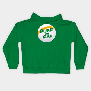 Dorf On Golf Kids Hoodie